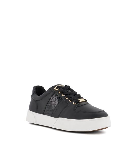 Dune Elysium Side-Detail Lace-Up Trainers
