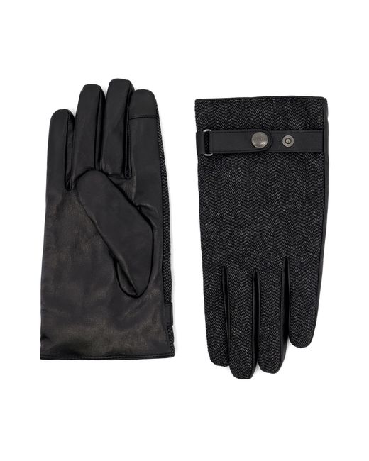 Dune Osman Strap-Detail Gloves