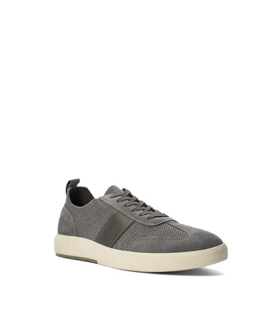 Dune Trailing Knitted Lace-Up Trainers