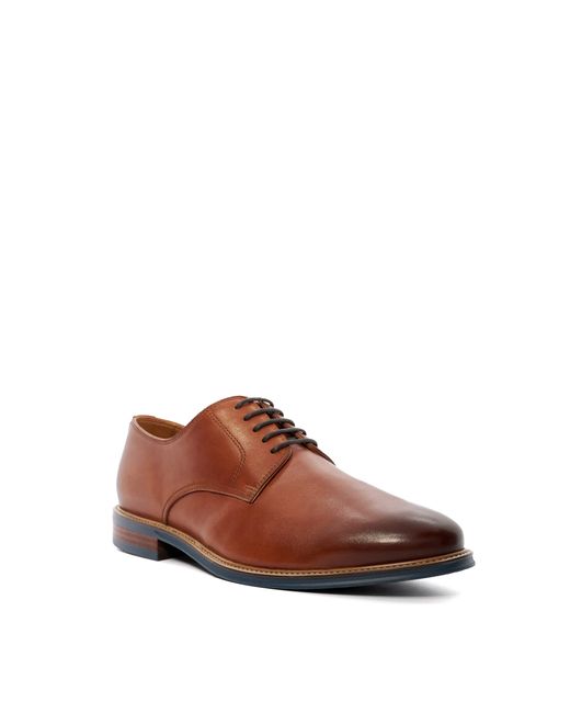 Dune Wf Stanleyy Natural Wood Sole Gibson Shoes