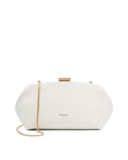 Dune Expect Clasp Clutch Bag