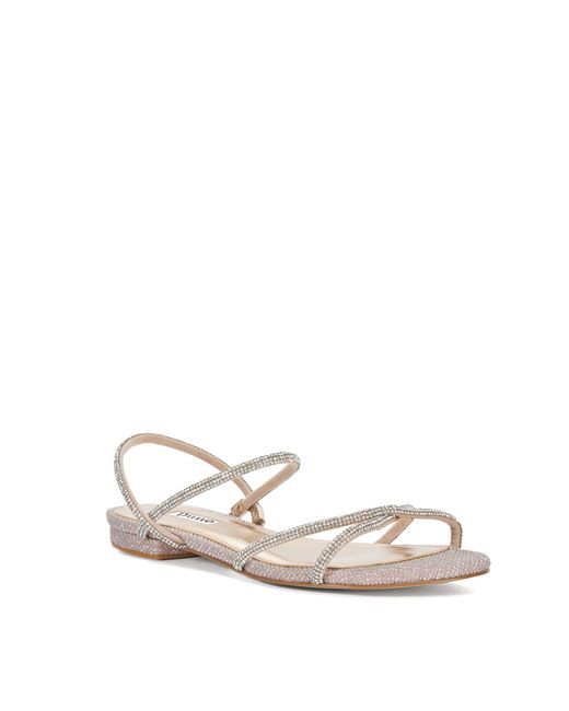 Dune Wf Nightengale Wide Fit Embellished Strappy Sandals