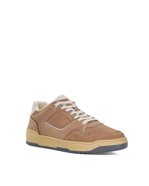 Dune Tainted Trainers With Suede Trim