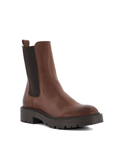 Dune Picture Cleated Biker Boots