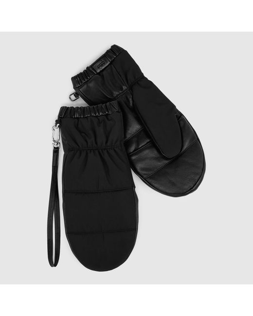 Ecco Quilted Mittens L