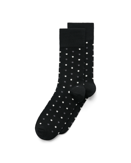 Ecco Classic Dotted Mid-cut Sock 3942
