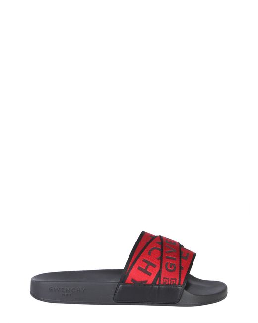 Givenchy slide sandal with logo