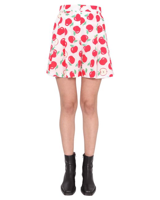 Boutique Moschino cotton poplin shorts
