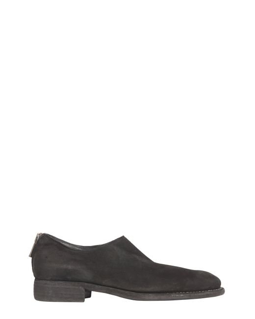 Guidi leather lace-up