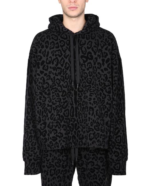 Dolce & Gabbana sweatshirt with leopard print