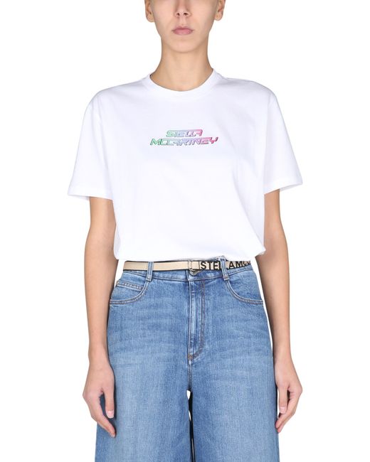 Stella McCartney t-shirt with gel logo