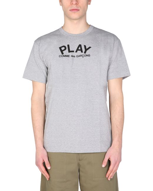 Comme Des Garçons Play logo print t-shirt