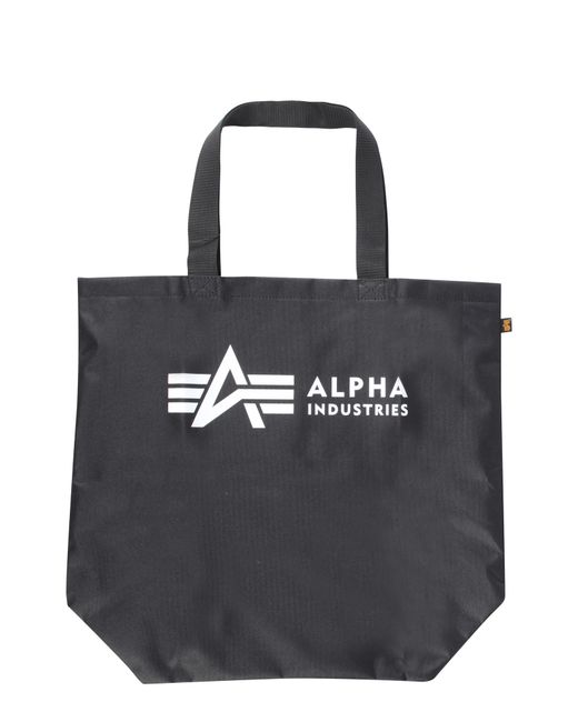 Alpha Industries logo shopper bag