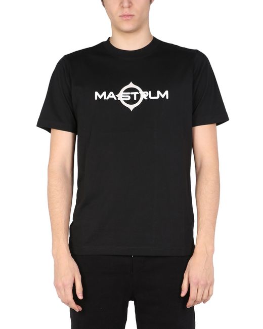 Ma.Strum ma. strum logo print t-shirt
