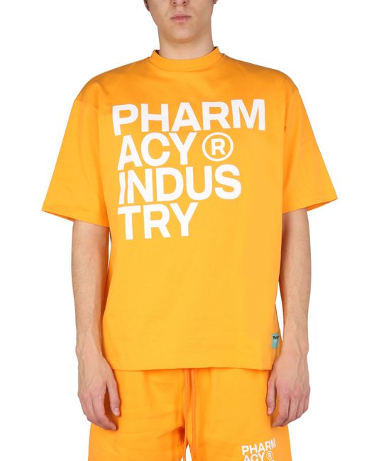 Pharmacy Industry logo print t-shirt