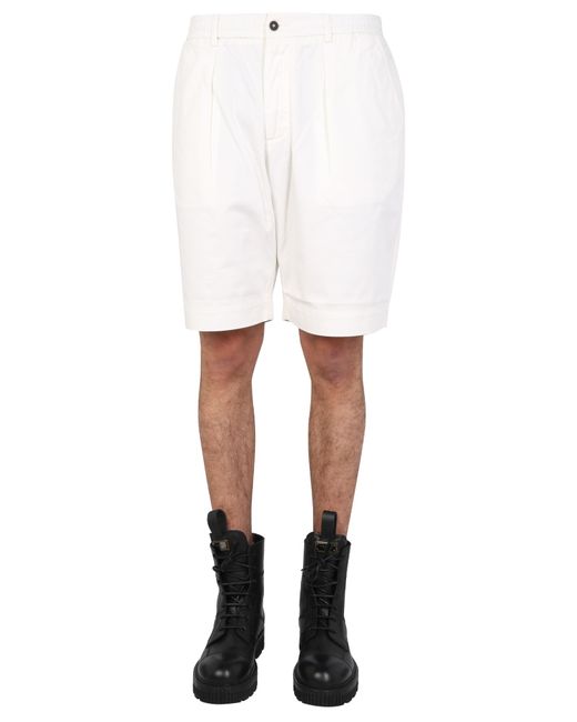 Universal Works cotton bermuda shorts