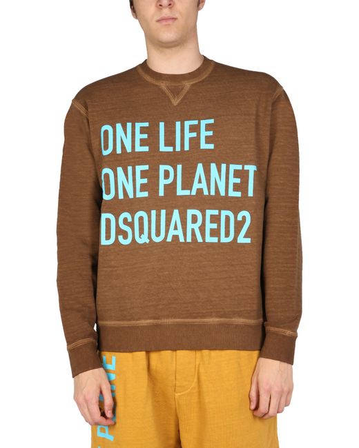 Dsquared2 one life planet sweatshirt