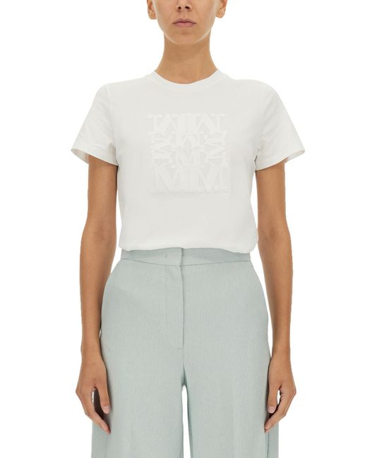 Max Mara t-shirt with logo patch