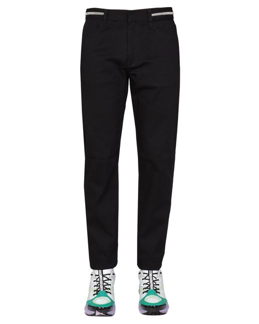 Givenchy slim fit jeans with metallic details