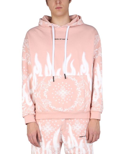 Vision Of Super sweatshirt with paisley pattern