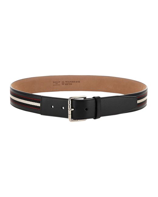 Bally leather belt