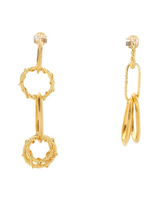 Dsquared2 earring with chain rings