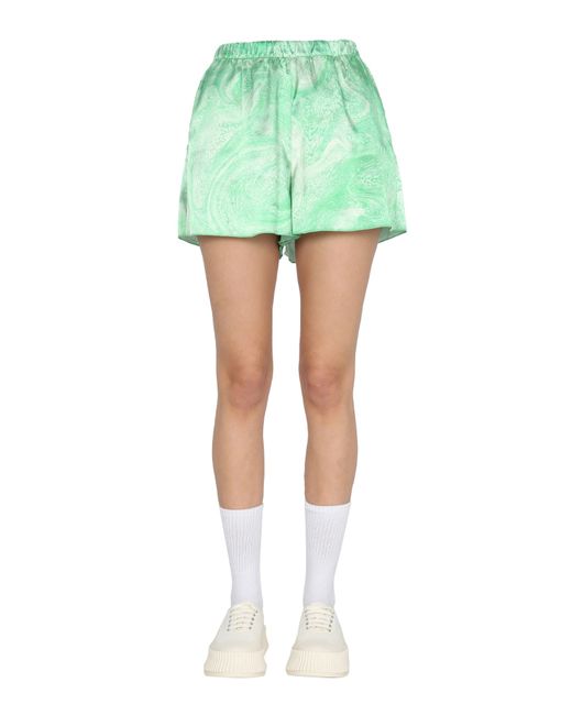 Opening Ceremony marble effect shorts