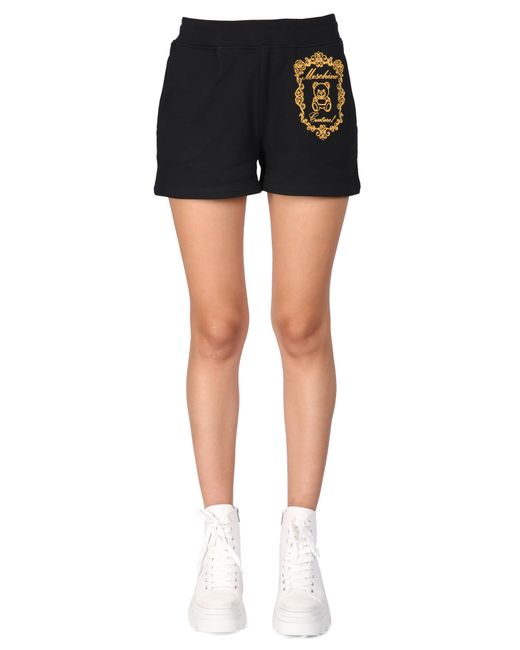 Moschino shorts with logo
