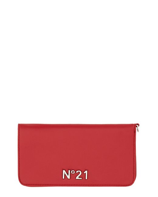 N.21 wallet with logo