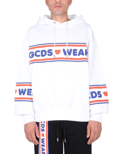 Gcds cute tape logo sweatshirt