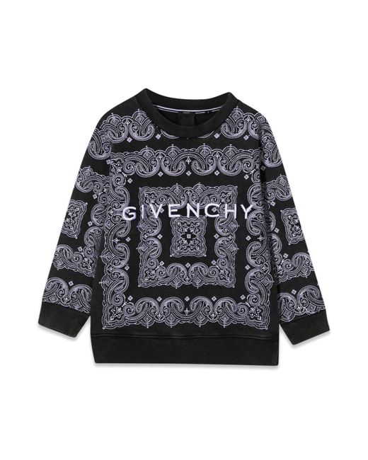 Givenchy crewneck sweatshirt patterned print and logo