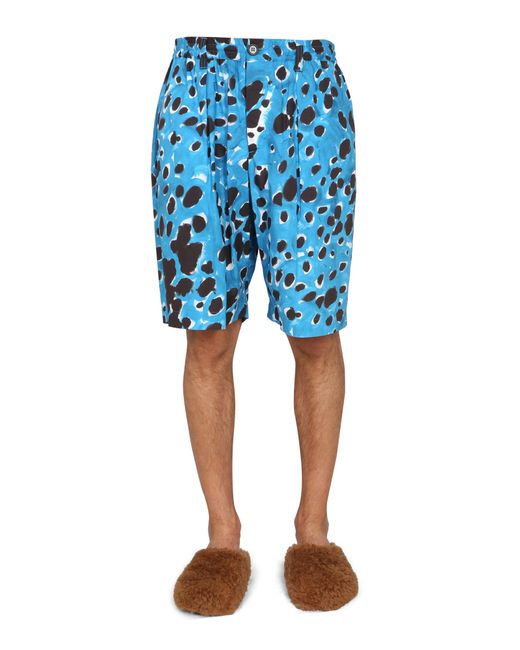 Marni bermuda shorts with pop dots print