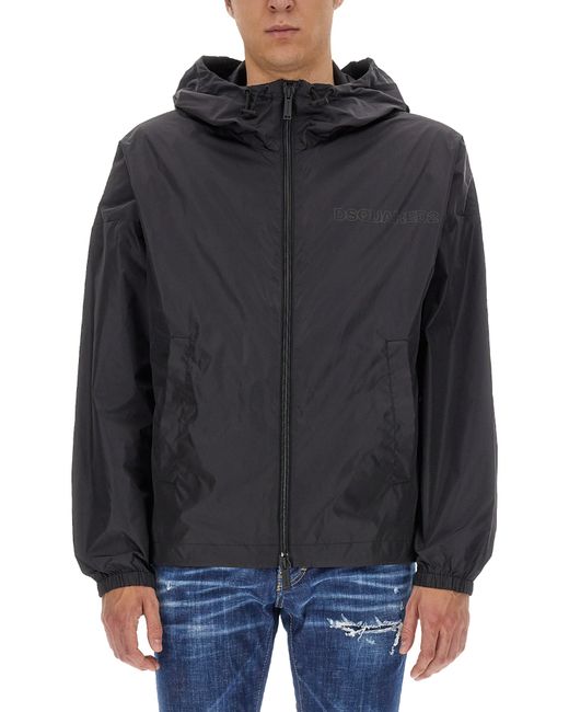 Dsquared2 windbreaker with logo