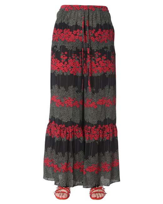 RED Valentino dreaming peony print trousers