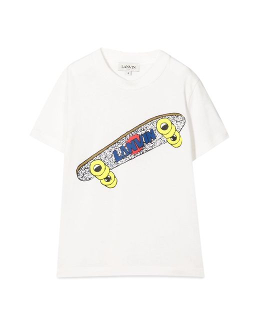 Lanvin t-shirt stampa skateboard