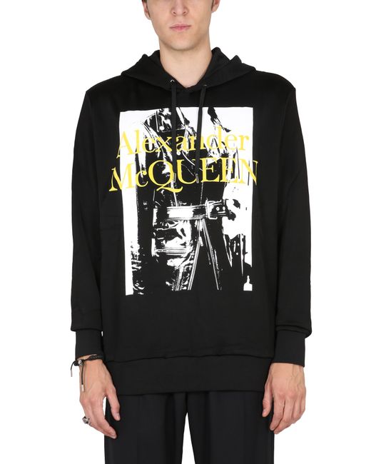 Alexander McQueen sweatshirt with atelier print
