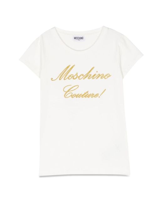 Moschino short sleeve logo t-shirt