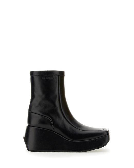 Raf Simons ankle boot with square toe