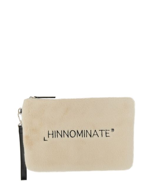 Hinnominate clutch bag with logo