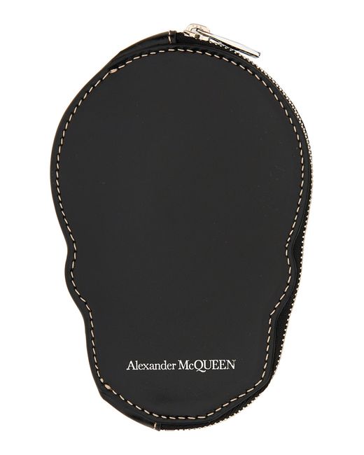 Alexander McQueen skull card holder