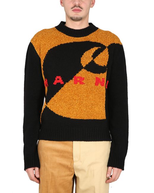 Marni X Carhartt Wip wool and silk sweater