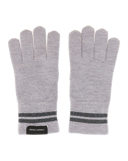 Canada Goose gloves with stripes