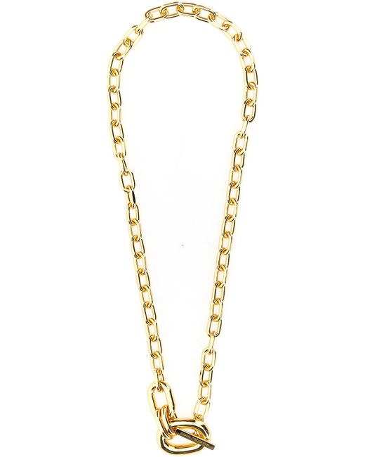 Rabanne chain necklace