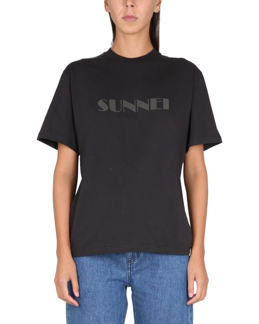 Sunnei t-shirt with logo