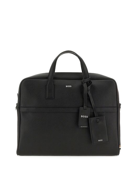 Boss document bag with logo