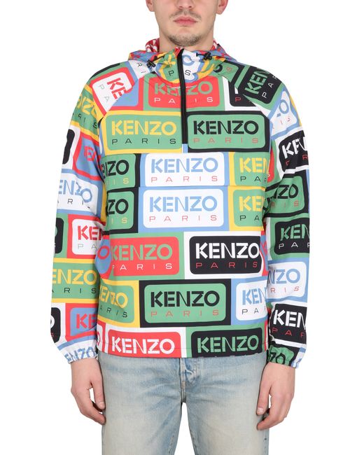 Kenzo labels windbreaker jacket