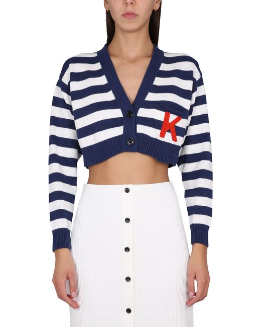 Kenzo nautical stripes cardigan