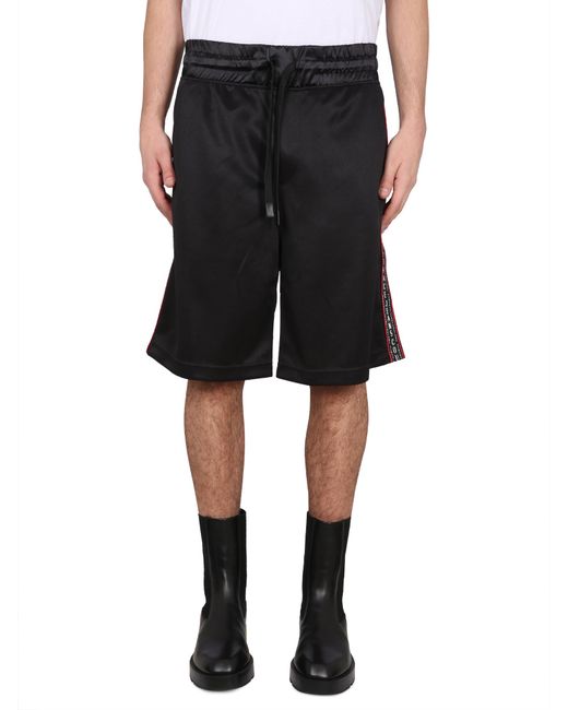 Versace Jeans Couture bermuda shorts with logo band