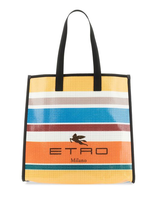 Etro spice glass shopper bag