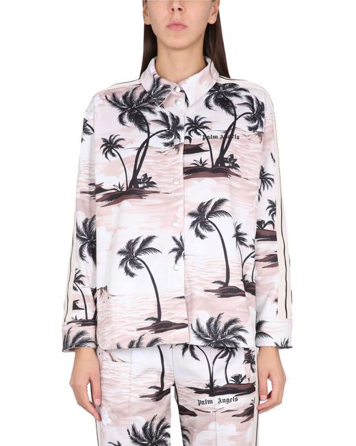 Palm Angels island print shirt